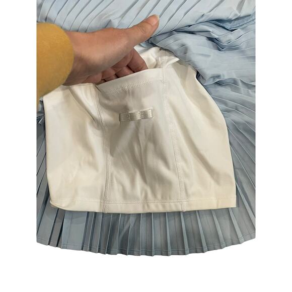 Halara Women Athletic Pleated Golf Skort Large Baby Blue Tennis Pickleball Skirt - Picture 6 of 9